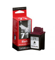 Lexmark No.71 Moderate Use Black Print Cartridge (15MX971E)